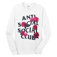 Antisocial Introvert I Hate People Antisocial Club Tall Long Sleeve T-Shirt