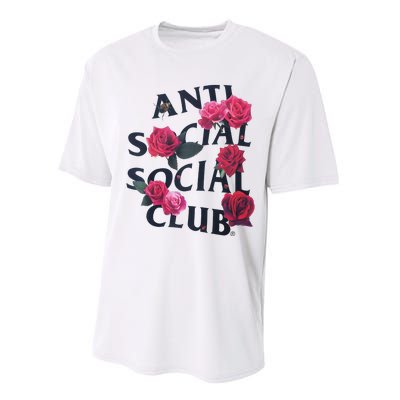 Antisocial Introvert I Hate People Antisocial Club Performance Sprint T-Shirt