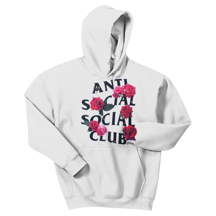 Antisocial Introvert I Hate People Antisocial Club Kids Hoodie