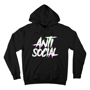 Antisocial Introvert I Hate People Antisocial Club EDM Hoodie