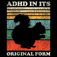 Adhd In Its Original Form Squirrel Baby Bodysuit