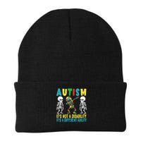 Autism It Is Not A Disability It Is A Different Ability  Knit Cap Winter Beanie