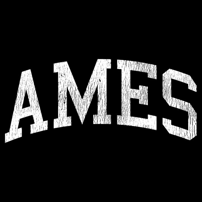Ames Iowa Ia Vintage Athletic Sports Design Baby Bodysuit