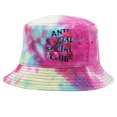 Antisocial Introvert I Hate People Antisocial Club Tie-Dyed Bucket Hat