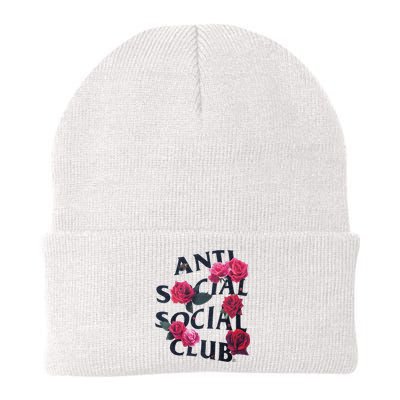 Antisocial Introvert I Hate People Antisocial Club Knit Cap Winter Beanie