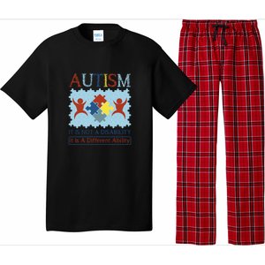 Autism It Is Not A Disability It Is A Different Ability Autism Awareness Month Pajama Set