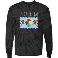 Autism It Is Not A Disability It Is A Different Ability Autism Awareness Month Tie-Dye Long Sleeve Shirt