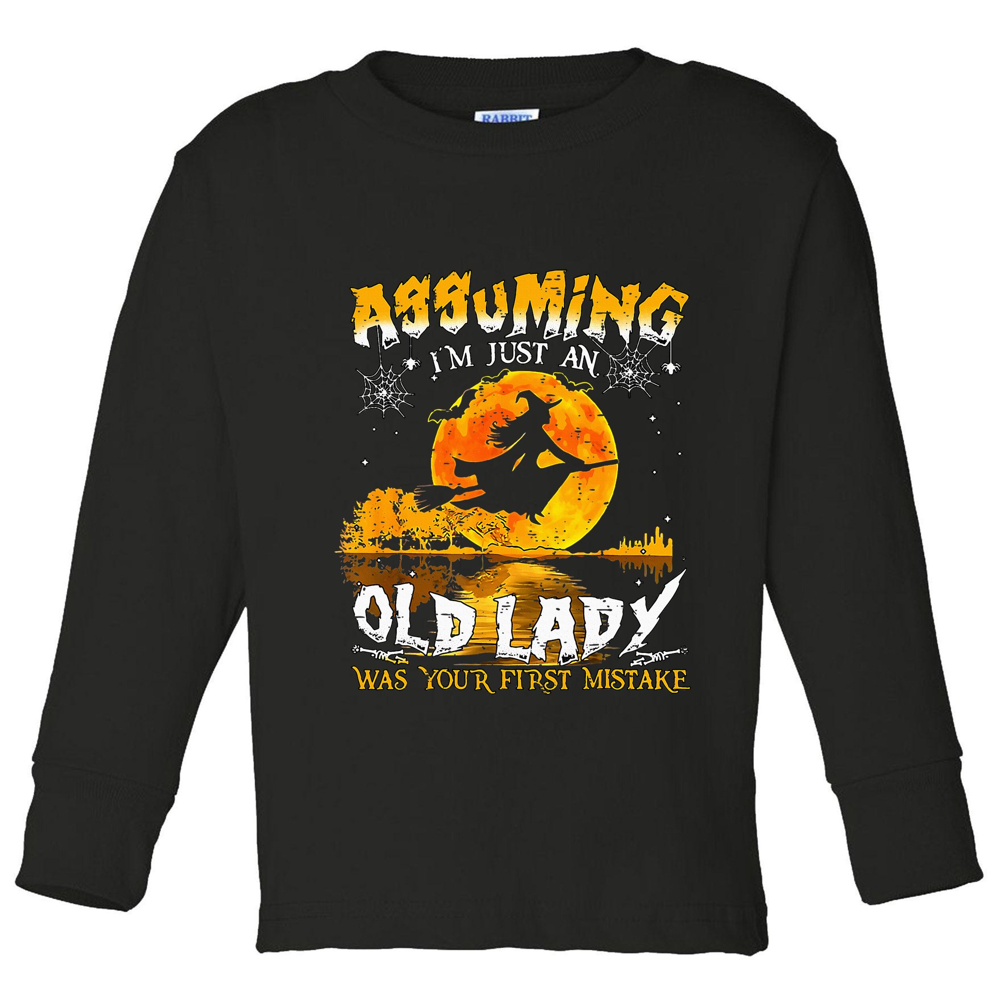 Assuming Im Just An Old Lady Toddler Long Sleeve Shirt