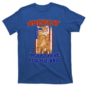 Americat Im Just Here For The Bbq 4th Of July Funny Gift T-Shirt