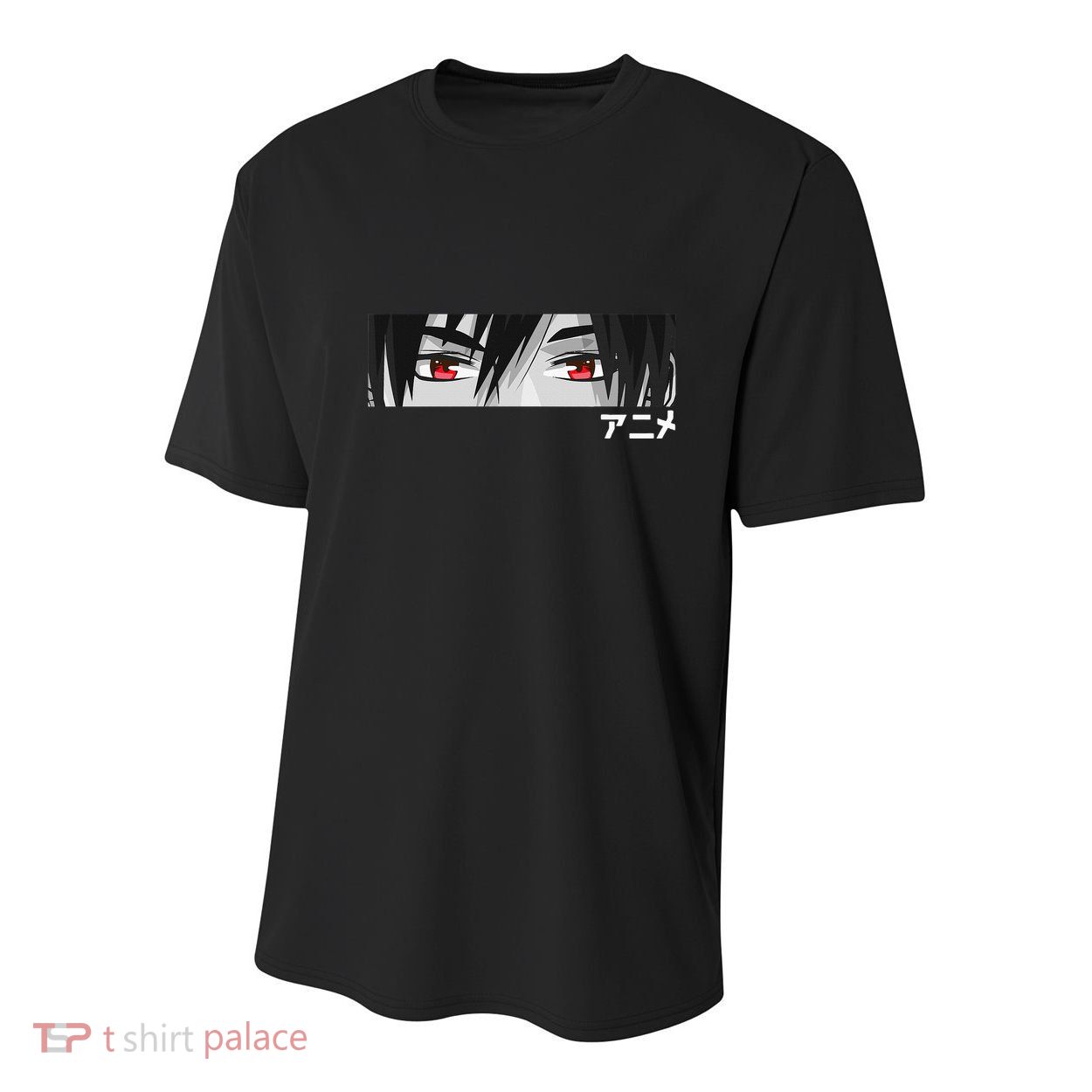Anime In Japanese Characters Kawaii Eyes Face Youth Performance Sprint T-Shirt