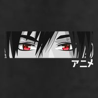 Anime In Japanese Characters Kawaii Eyes Face Golf Towel