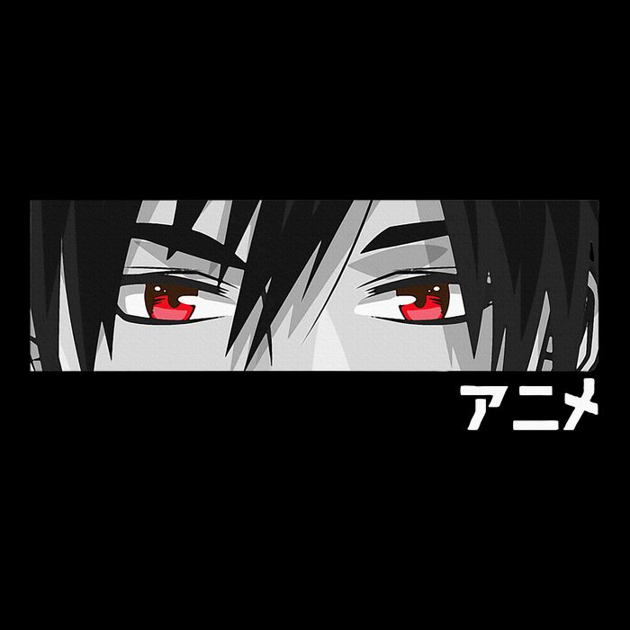 Anime In Japanese Characters Kawaii Eyes Face Short Acrylic Beanie