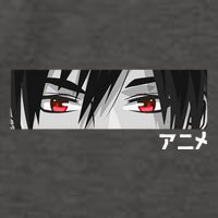 Anime In Japanese Characters Kawaii Eyes Face Vector Backpack