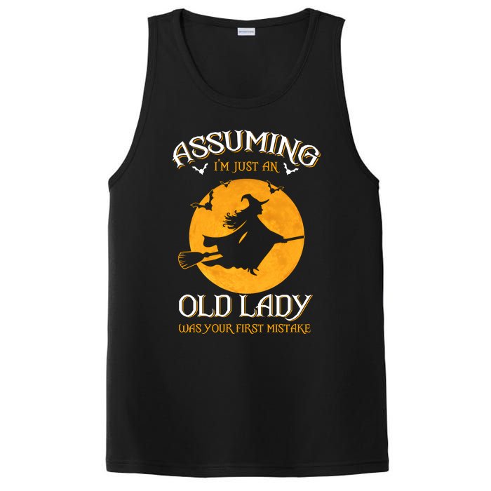 Assuming IM Just An Old Lady Was Your First Mistake Halloween PosiCharge Competitor Tank