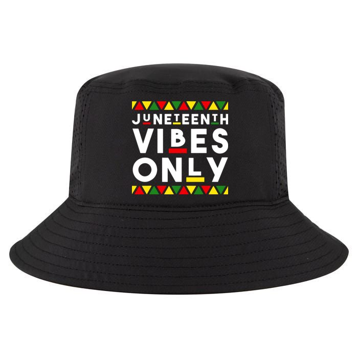 Awesome Independence Juneteenth Vibes Only Juneteenth 1865 Cool Comfort Performance Bucket Hat