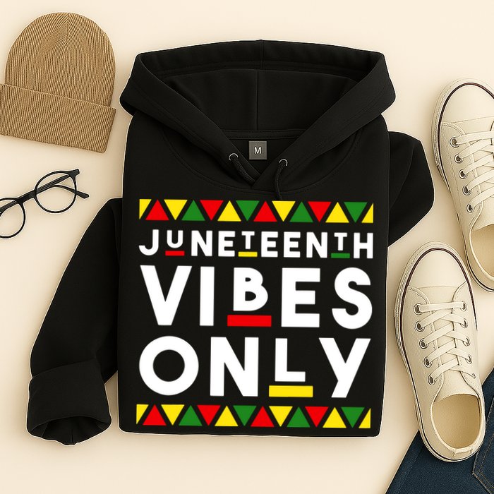 Awesome Independence Juneteenth Vibes Only Juneteenth 1865 Hoodie