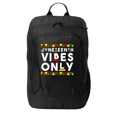 Awesome Independence Juneteenth Vibes Only Juneteenth 1865 City Backpack