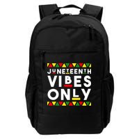 Awesome Independence Juneteenth Vibes Only Juneteenth 1865 Backpack