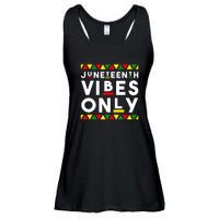 Awesome Independence Juneteenth Vibes Only Juneteenth 1865 Ladies Essential Flowy Tank