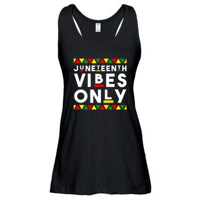 Awesome Independence Juneteenth Vibes Only Juneteenth 1865 Ladies Essential Flowy Tank