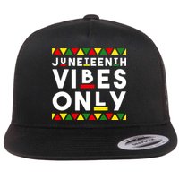 Awesome Independence Juneteenth Vibes Only Juneteenth 1865 Flatbill Hat