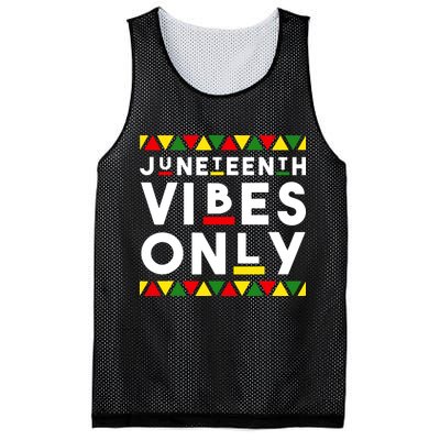 Awesome Independence Juneteenth Vibes Only Juneteenth 1865 Mesh Reversible Basketball Jersey Tank