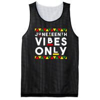 Awesome Independence Juneteenth Vibes Only Juneteenth 1865 Mesh Reversible Basketball Jersey Tank