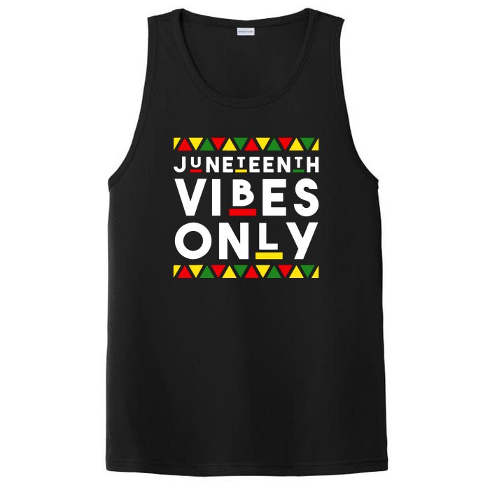 Awesome Independence Juneteenth Vibes Only Juneteenth 1865 PosiCharge Competitor Tank