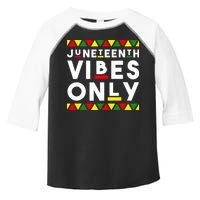 Awesome Independence Juneteenth Vibes Only Juneteenth 1865 Toddler Fine Jersey T-Shirt