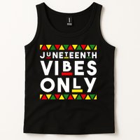 Awesome Independence Juneteenth Vibes Only Juneteenth 1865 Tank Top