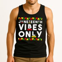 Awesome Independence Juneteenth Vibes Only Juneteenth 1865 Tank Top