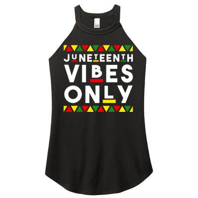 Awesome Independence Juneteenth Vibes Only Juneteenth 1865 Women's Perfect Tri Rocker Tank