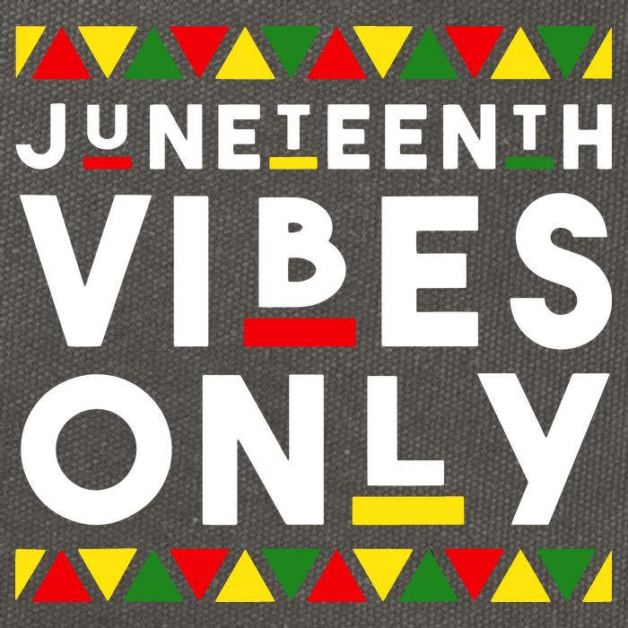 Awesome Independence Juneteenth Vibes Only Juneteenth 1865 Cotton Canvas Backpack