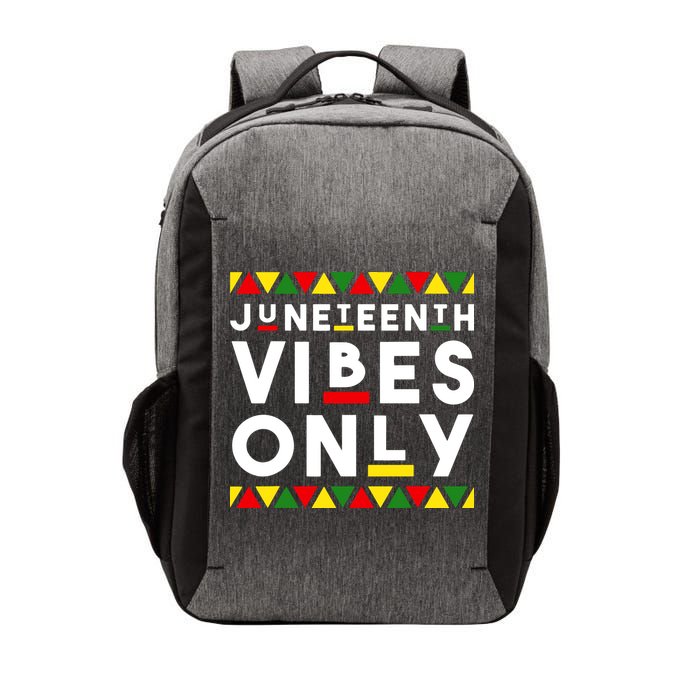 Awesome Independence Juneteenth Vibes Only Juneteenth 1865 Vector Backpack