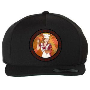 Assuming Im Just An Old Lady Cooking Was Your First Mistak Cute Gift Wool Snapback Cap