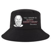 All I Know Is Scotty Doesn’T Know Socrates Cool Comfort Performance Bucket Hat