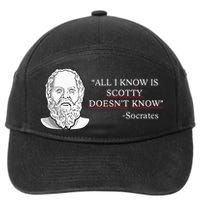 All I Know Is Scotty Doesn’T Know Socrates 7-Panel Snapback Hat