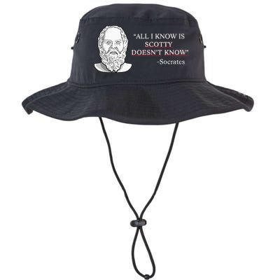 All I Know Is Scotty Doesn’T Know Socrates Bucket Hat