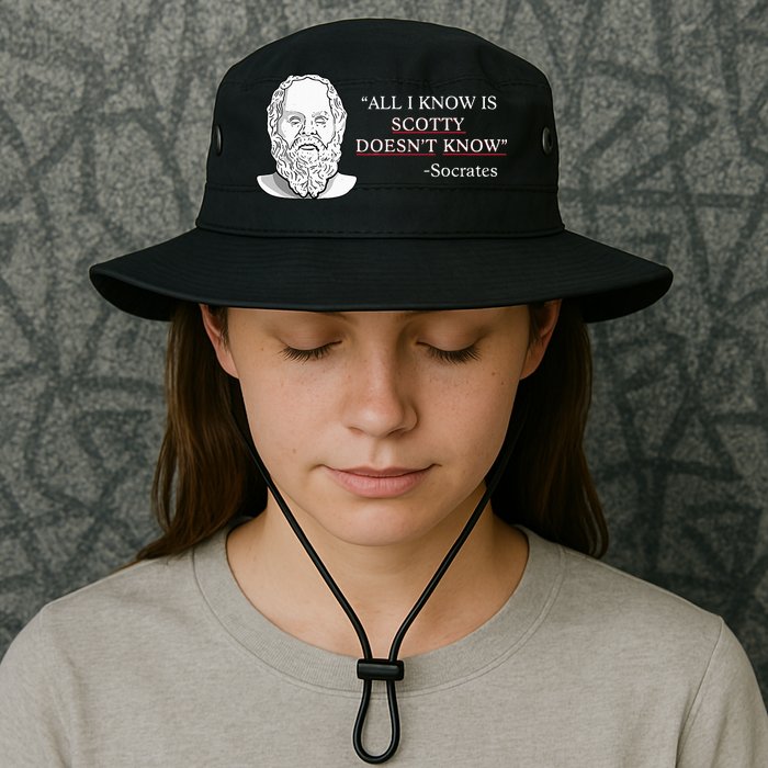 All I Know Is Scotty Doesn’T Know Socrates Bucket Hat