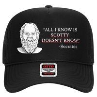 All I Know Is Scotty Doesn’T Know Socrates Trucker Hat