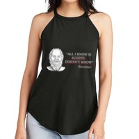 All I Know Is Scotty Doesn’T Know Socrates Women's Perfect Tri Rocker Tank