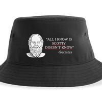 All I Know Is Scotty Doesn’T Know Socrates Sustainable Bucket Hat