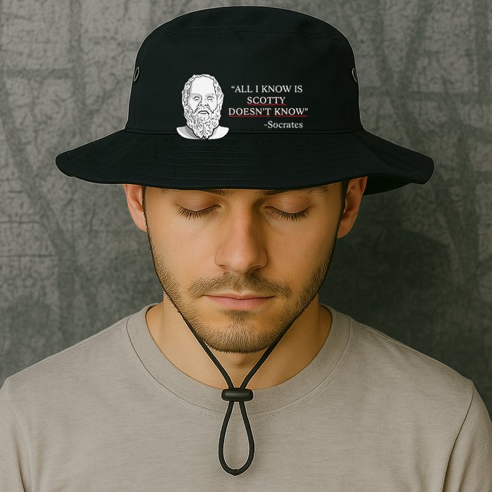 All I Know Is Scotty Doesn’T Know Socrates Bucket Hat