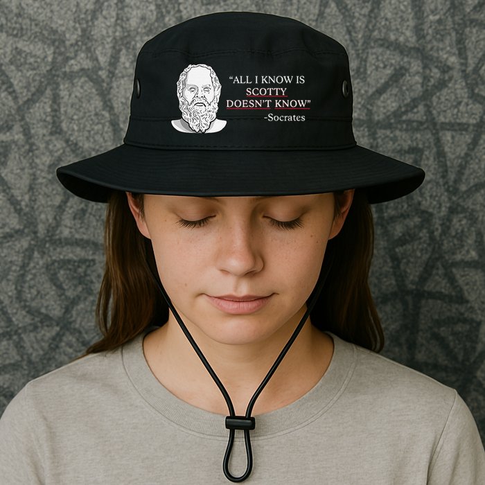 All I Know Is Scotty Doesn’T Know Socrates Bucket Hat