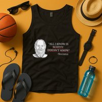 All I Know Is Scotty Doesn’T Know Socrates Tank Top