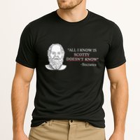 All I Know Is Scotty Doesn’T Know Socrates Cooling Performance Crew T-Shirt