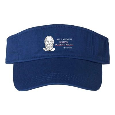All I Know Is Scotty Doesn’T Know Socrates Visor