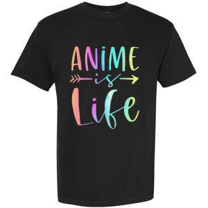 Anime is Life   Manga Anime Lover Gifts Anime Merch  Garment-Dyed Heavyweight T-Shirt