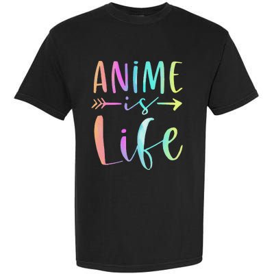 Anime is Life   Manga Anime Lover Gifts Anime Merch  Garment-Dyed Heavyweight T-Shirt