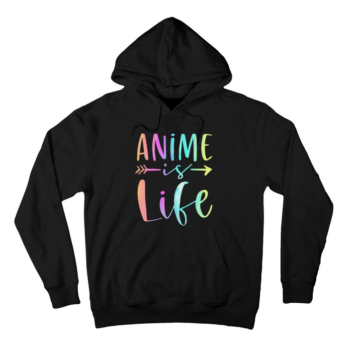 Anime is Life   Manga Anime Lover Gifts Anime Merch  Hoodie